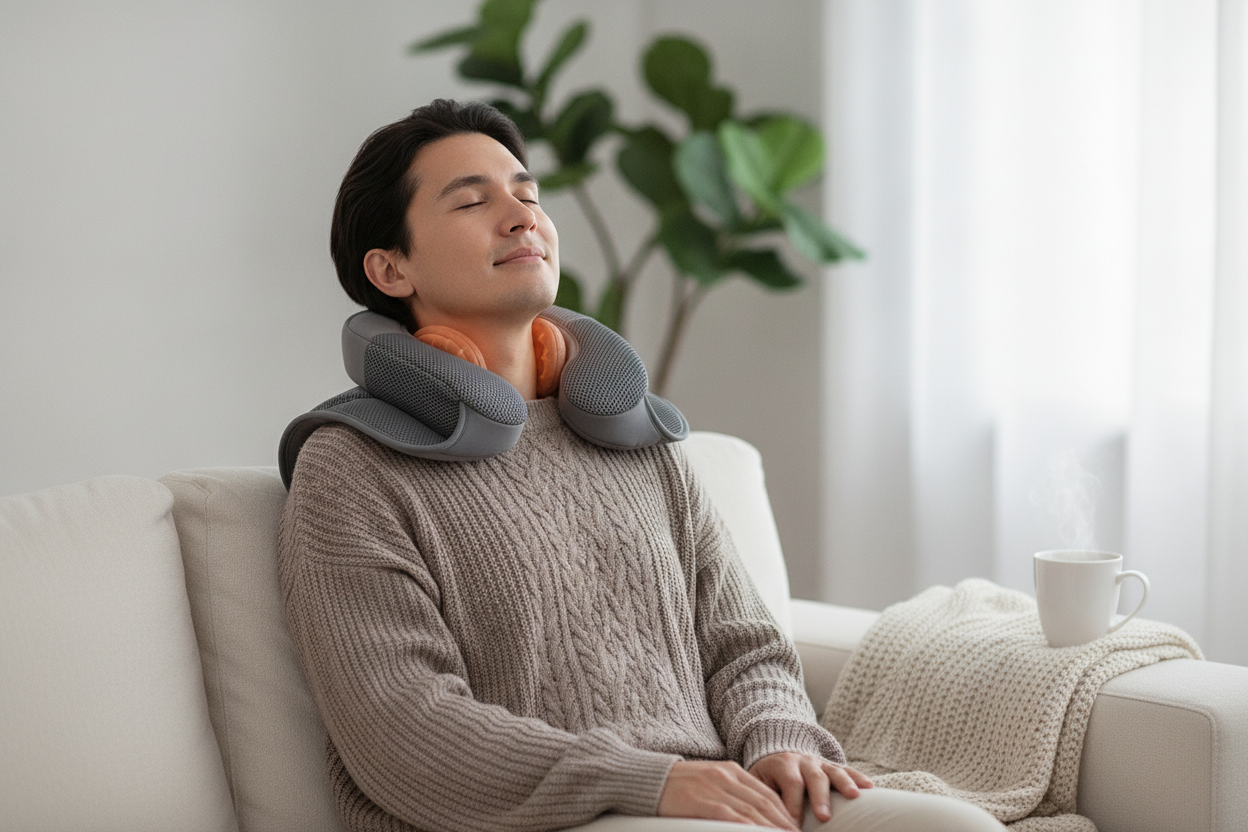 Achieve Soothing Relief with an Electric Shiatsu Neck and Shoulder Massager: An In-Depth Look - SYVELYA LABS