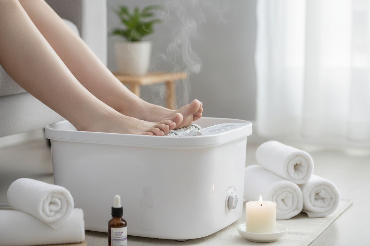 Bask in Tranquility: The Essential Guide to Using an Electric Foot Spa Massager - SYVELYA LABS