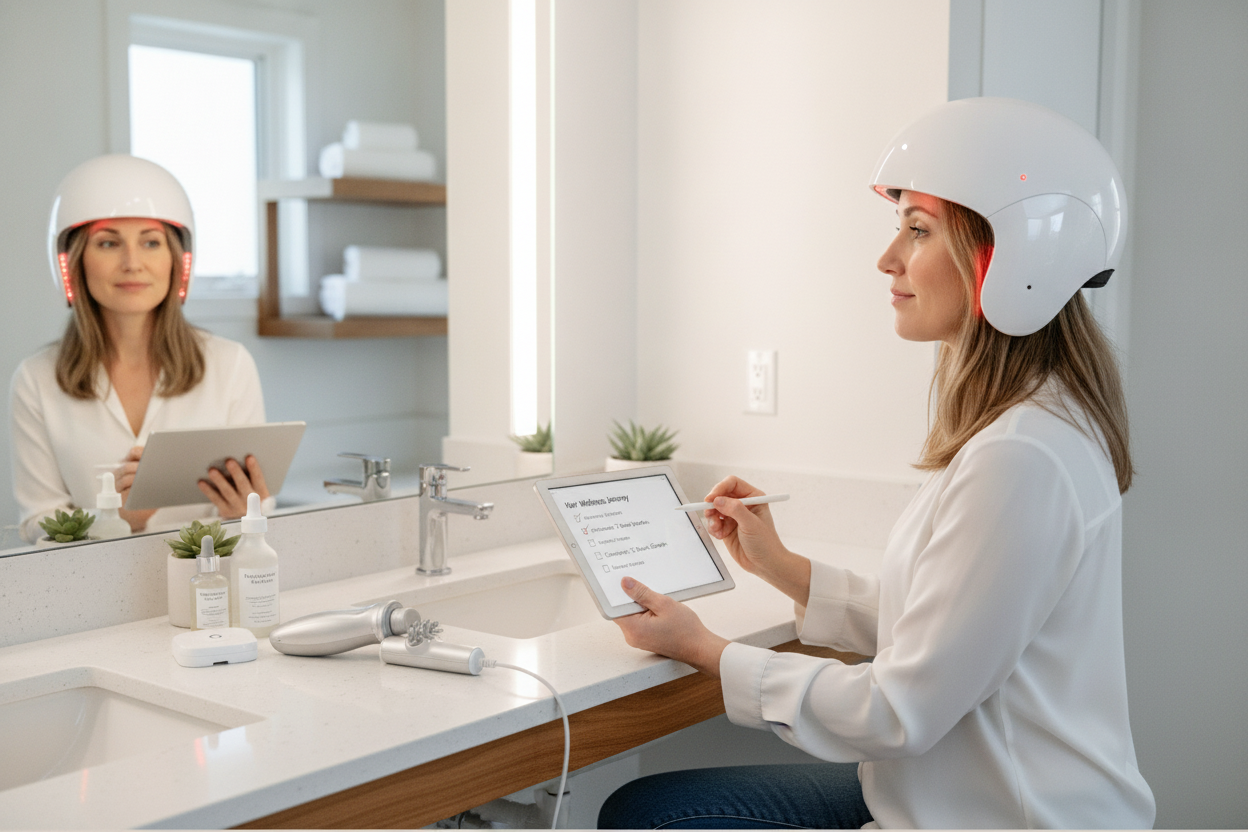 Checklist for Effective Tech-Assisted Hair Regrowth - SYVELYA LABS