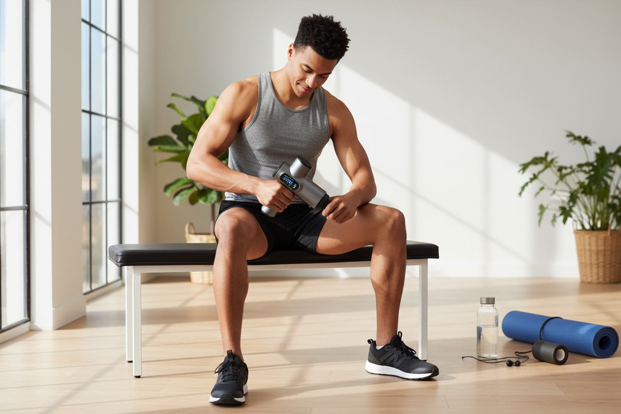 How the Type-C Fast Charging Portable Deep Tissue Massage Gun Revolutionizes Muscle Recovery - SYVELYA LABS
