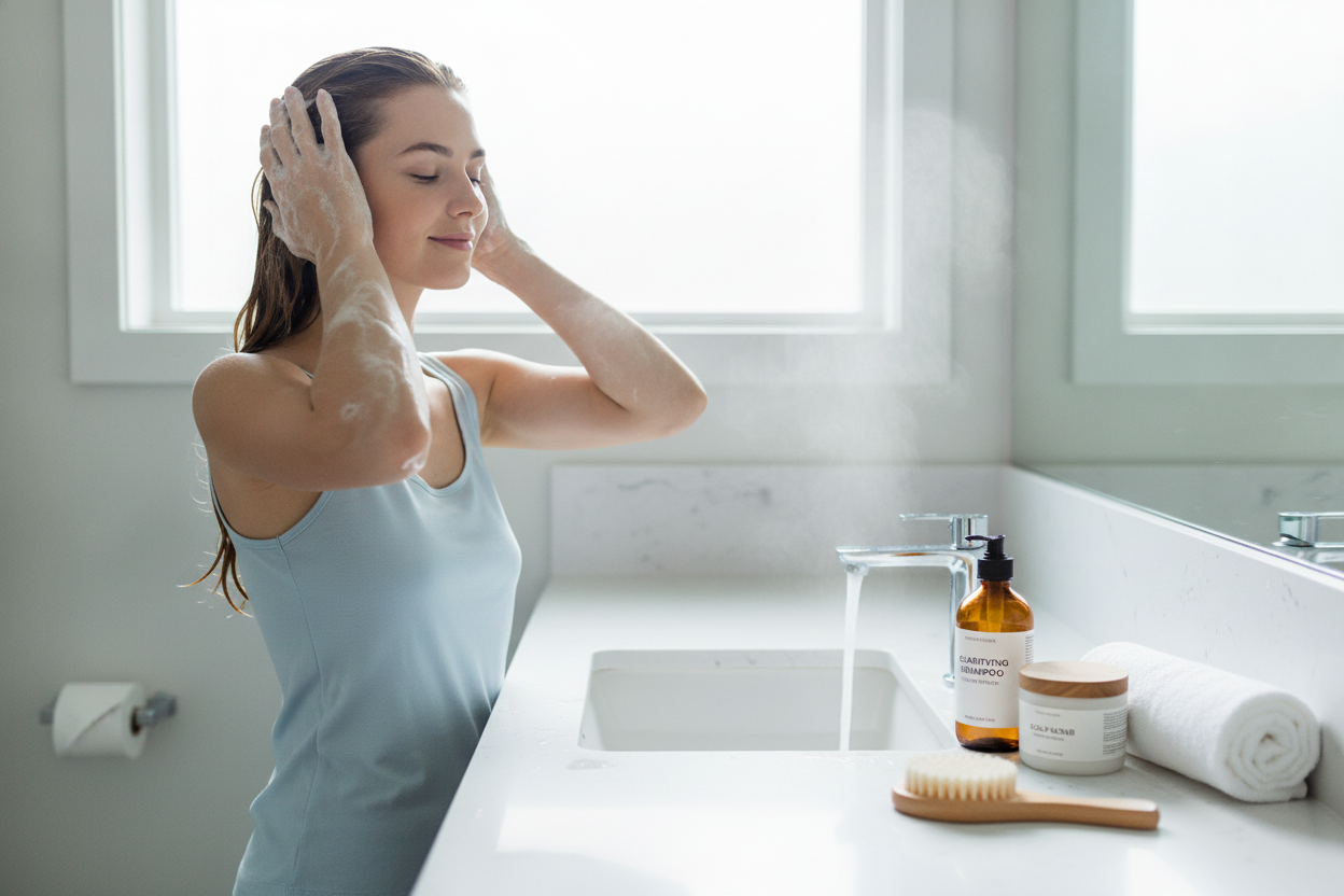 How to Deep Clean Your Scalp in Five Simple Steps for Healthy Hair - SYVELYA LABS