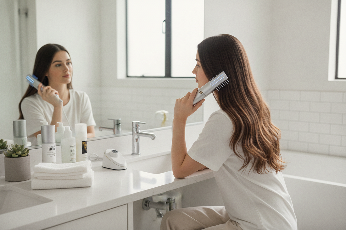 Step-by-Step Process for Hair Repair Using Advanced Devices - SYVELYA LABS