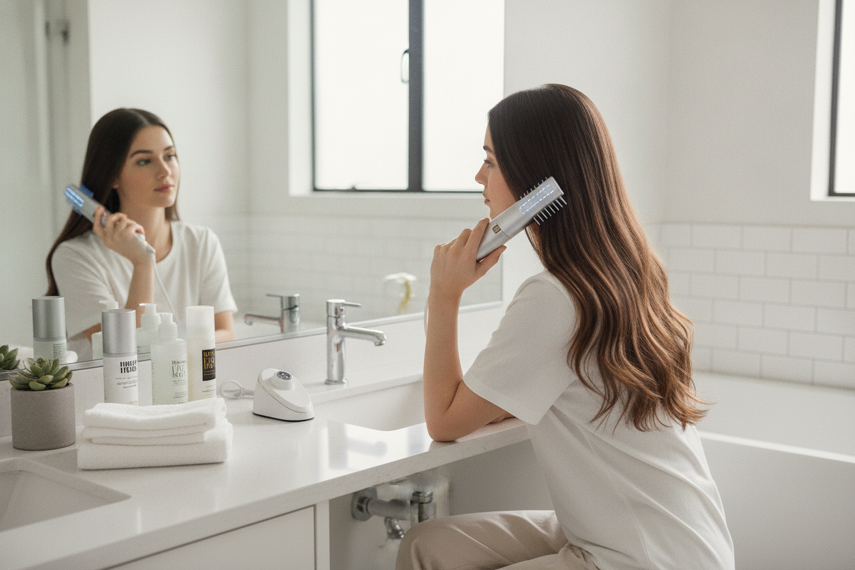 Step-by-Step Process for Hair Repair Using Advanced Devices - SYVELYA LABS
