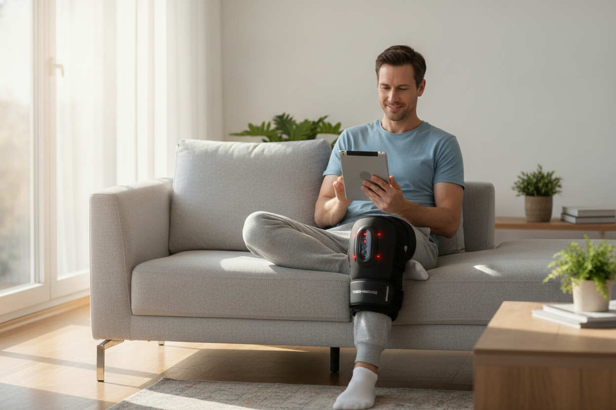 Unlock Joint Relief: Exploring the Benefits of a Wireless LED Heating Knee Massager - SYVELYA LABS