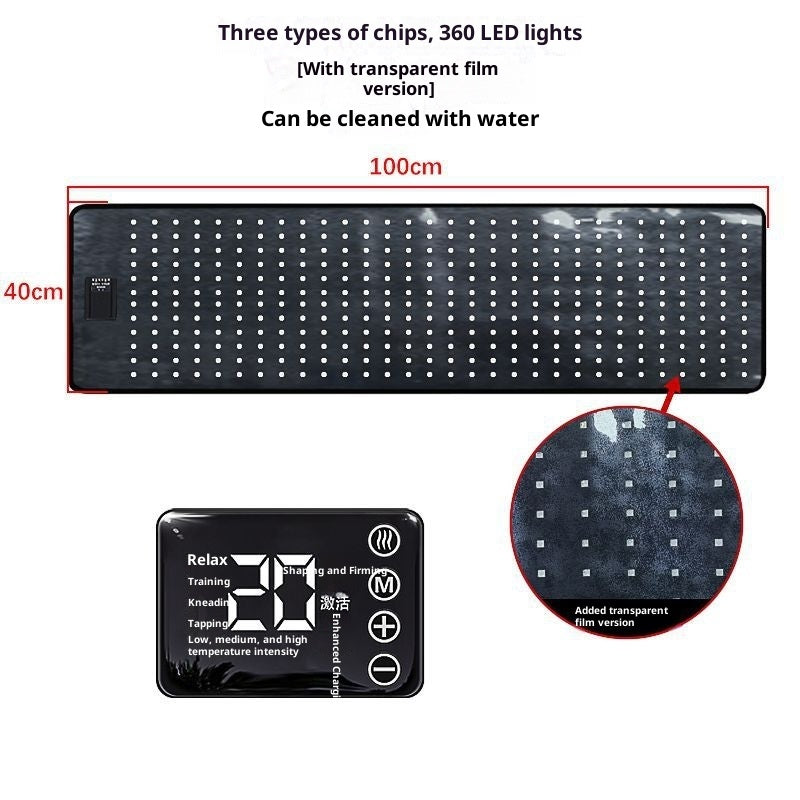 Charging Infrared Red Light Therapy Massage Mat