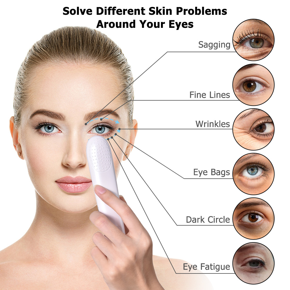 EMS Heating Under Eye Massager