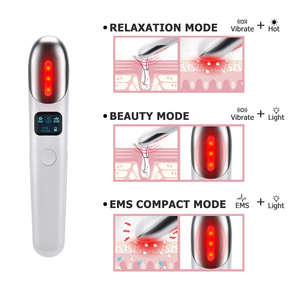 EMS Heating Under Eye Massager