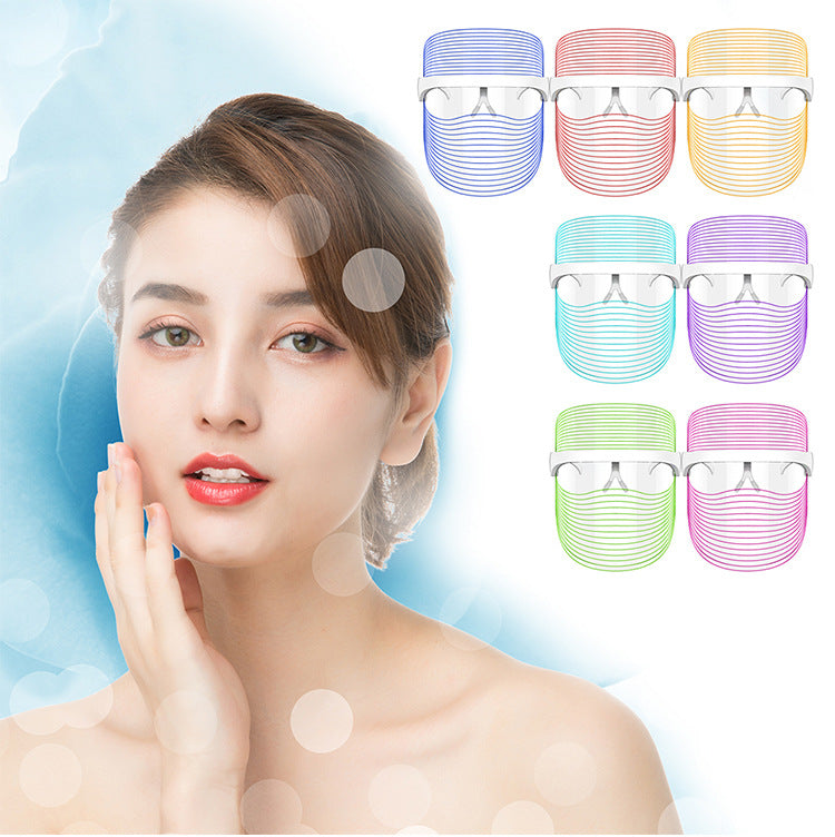 7 Colors LED Light Therapy Skin Rejuvenation Mask