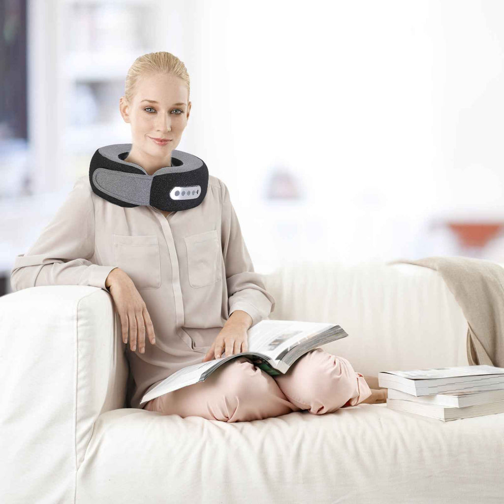 2 In 1 Electric Shiatsu Heating Neck Massager pillow