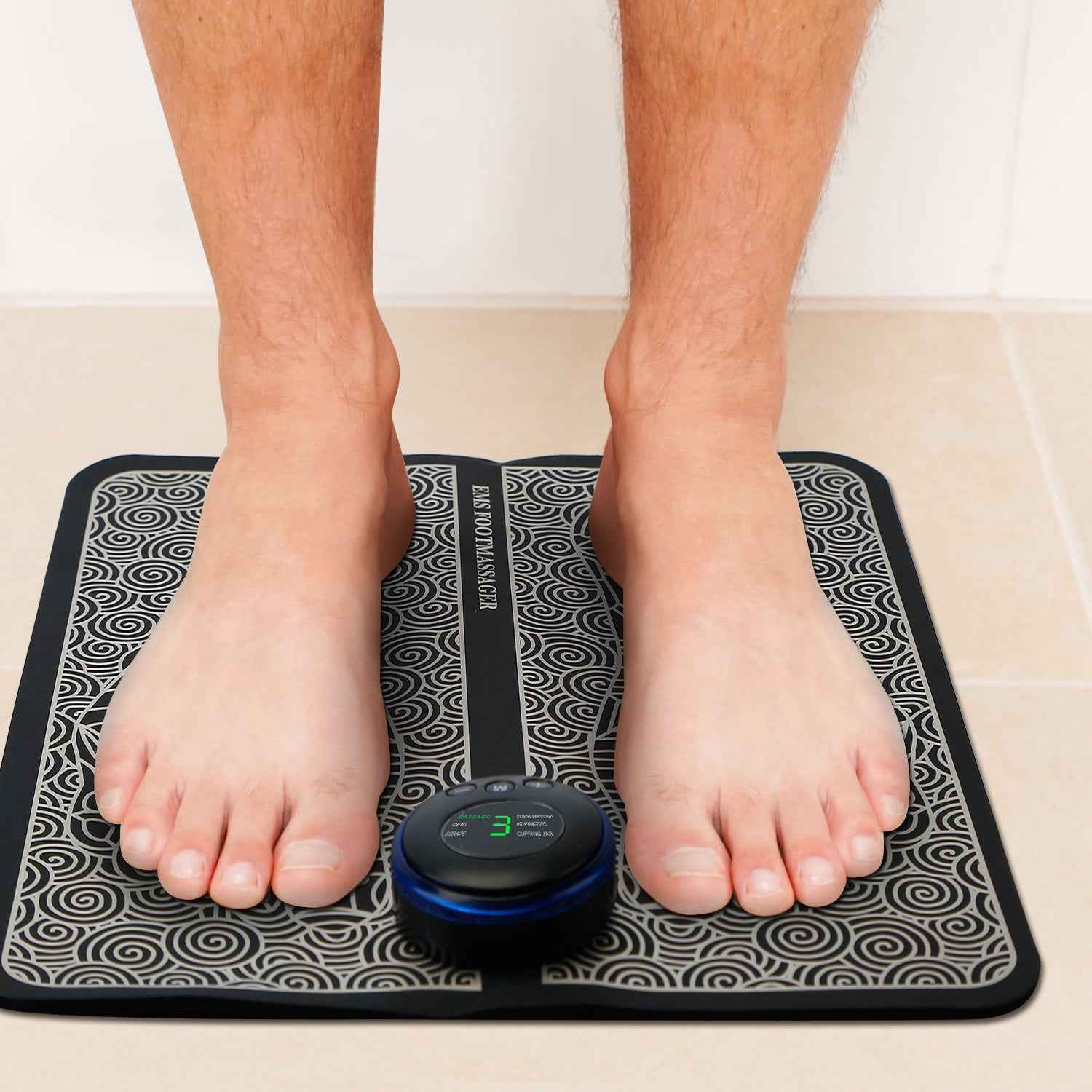 Rechargeable Electric EMS Stimulation Foot Massage Pad