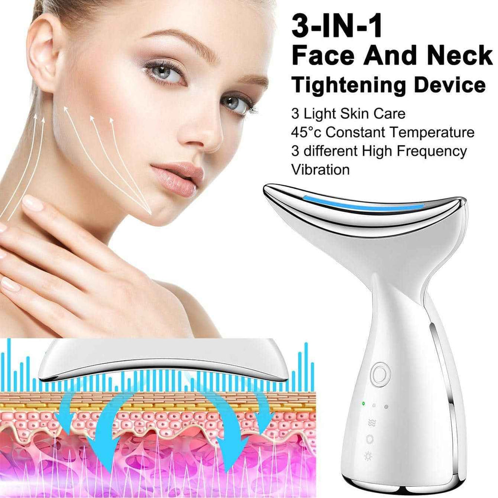Face And Neck Firming Tightening Ultrasonic Massager