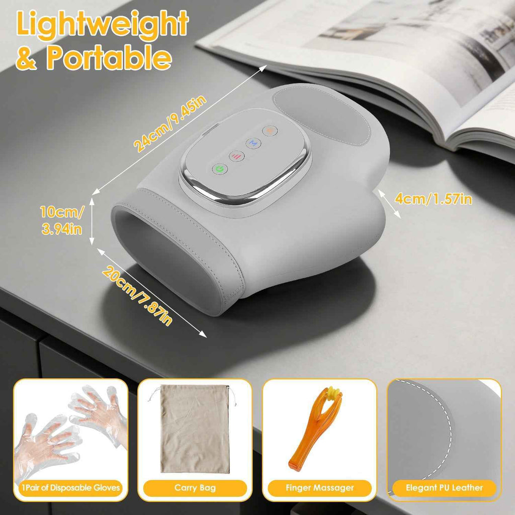 Heat Compression Cordless Hand Massager For Arthritis