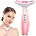 3 in 1 LED Ultrasonic Face and Neck Thermal Massager
