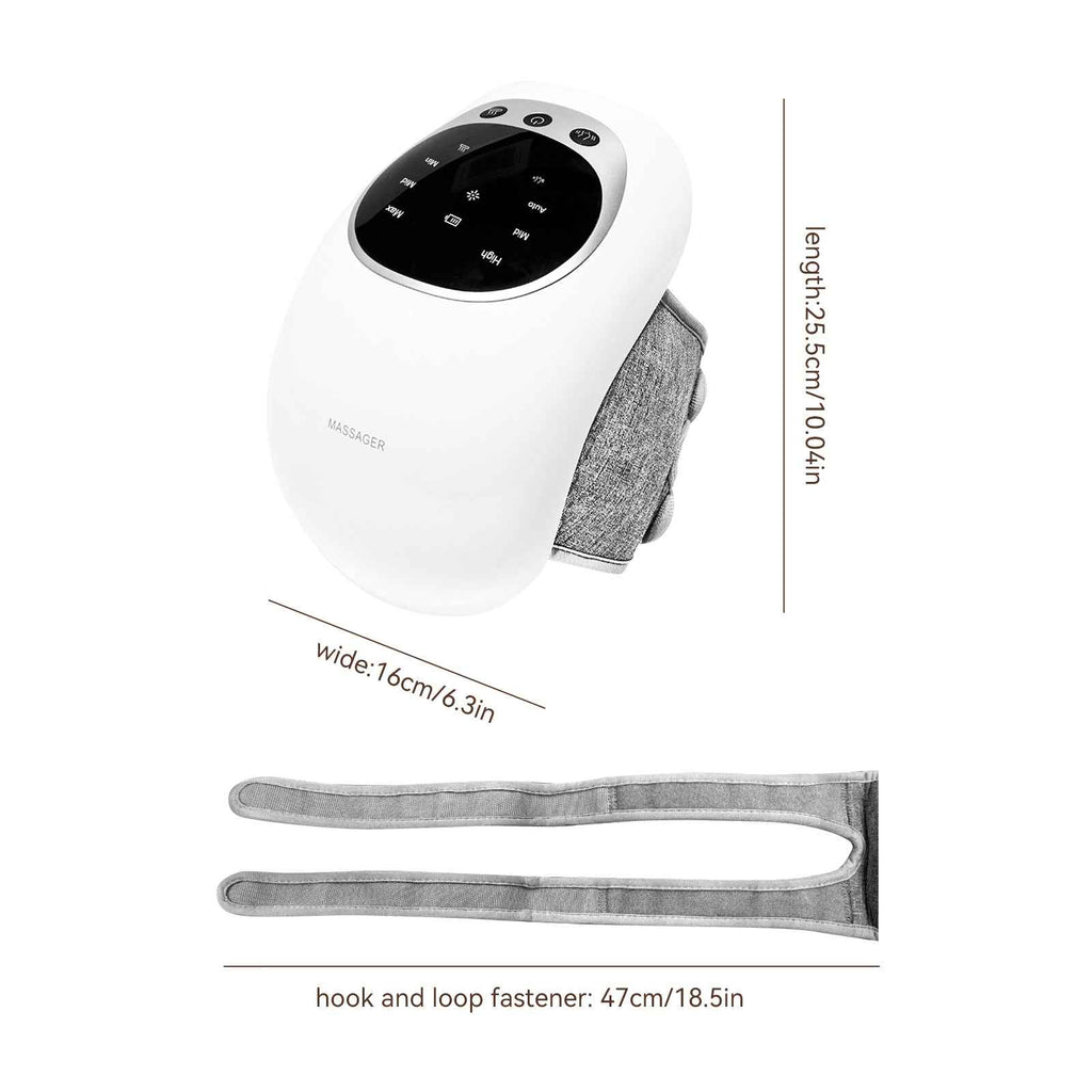 Wireless Knee Massager With LED, Heat & Vibration Pain Relief & Portable - SYVELYA LABS