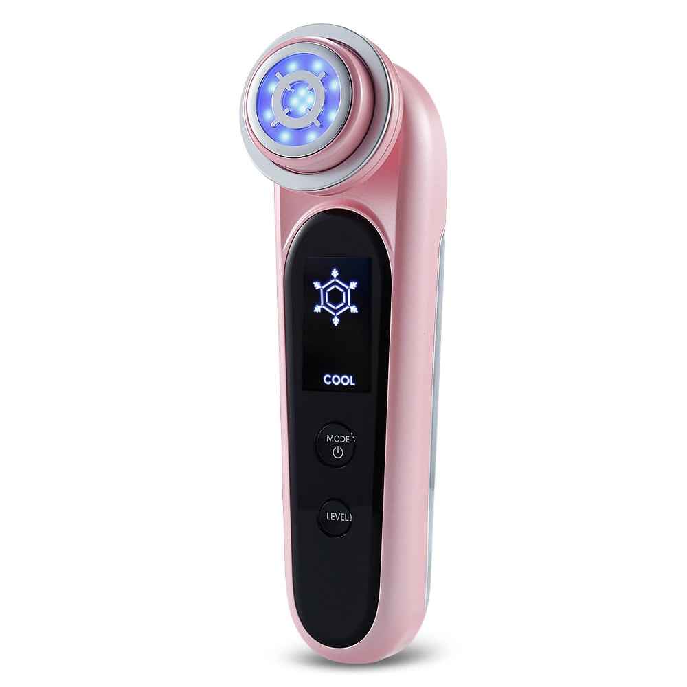Transform Your Skin with the EMS Microcurrent Blue Light Facial Skin Care Massager - SYVELYA LABS