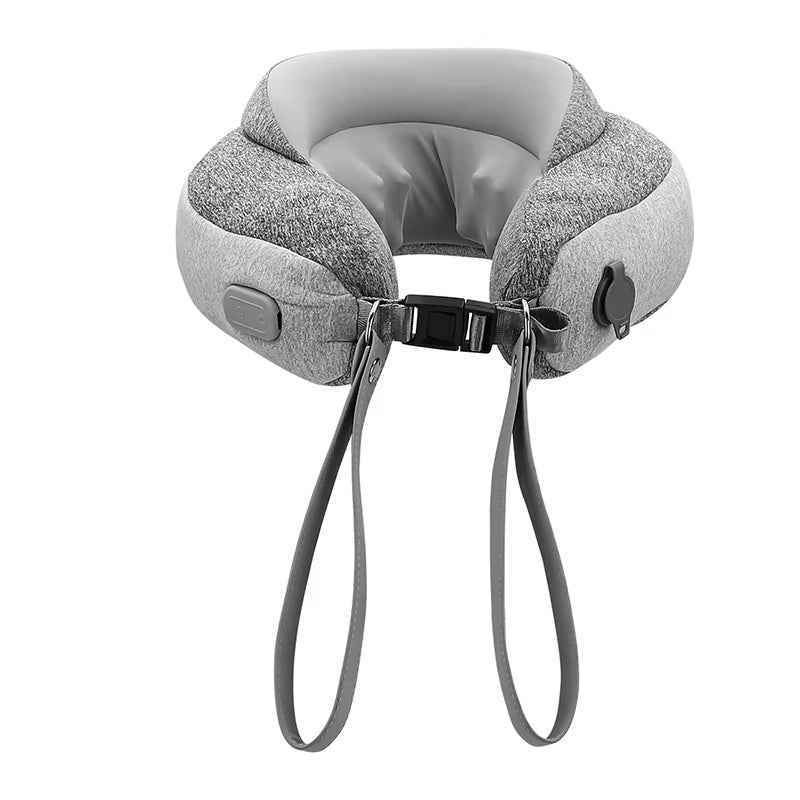 Electric U Shape Shiatsu Kneading Portable Neck Massage Pillow