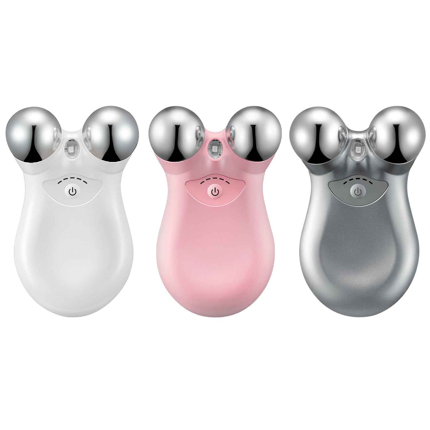 1Pc Micro-current Face Massager Rechargeable Face Neck Roller Intelligent Facial Massager With 5 Gears For Skin Tightening Skin Lifting Wrinkle Reducing - SYVELYA LABS