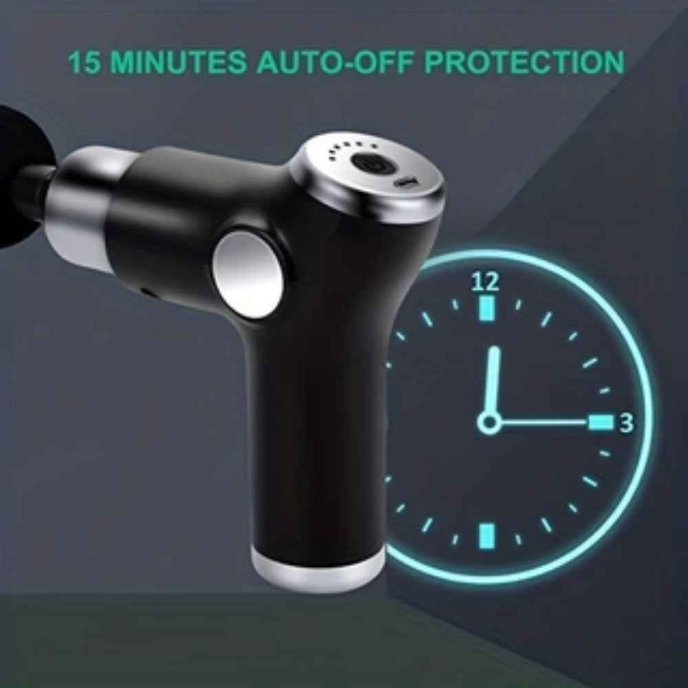 Type-C Fast Charging Portable Deep Tissue Massage Gun