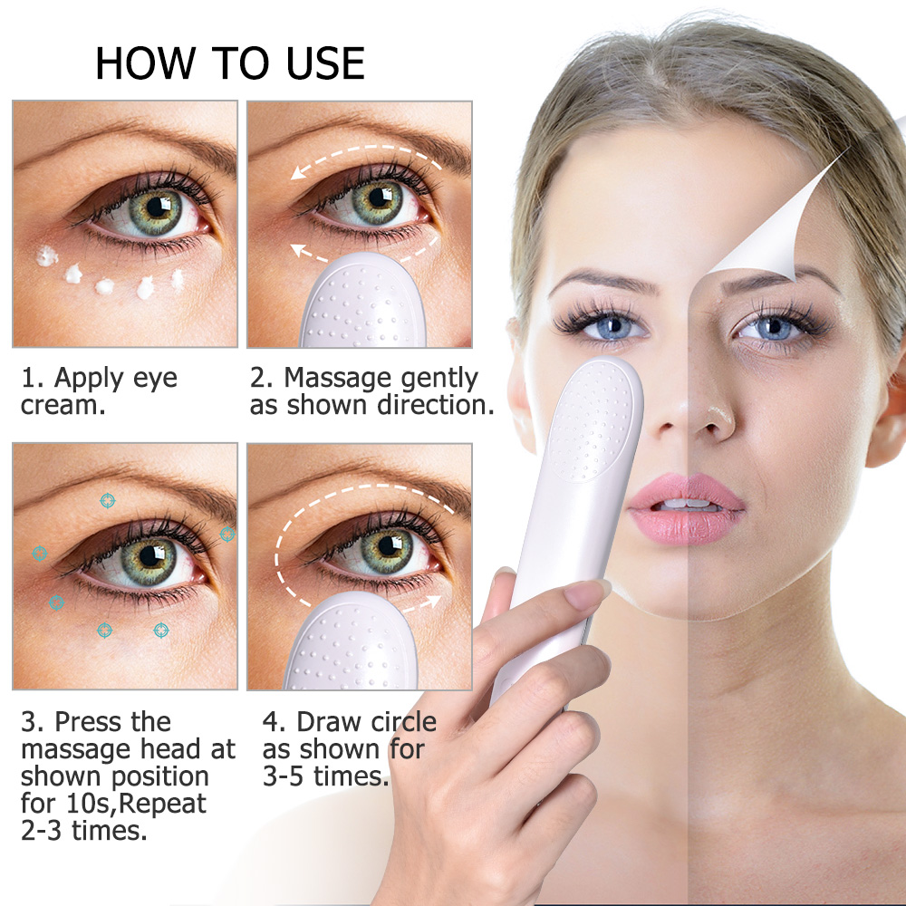 EMS Heating Under Eye Massager