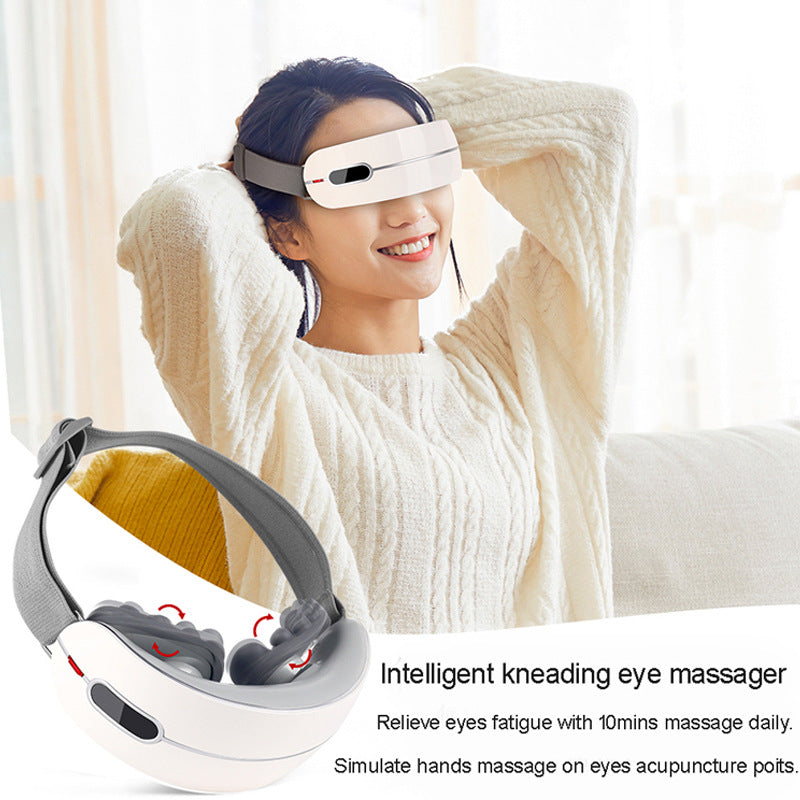 Smart Vibrating Compress Eye Massager Mask