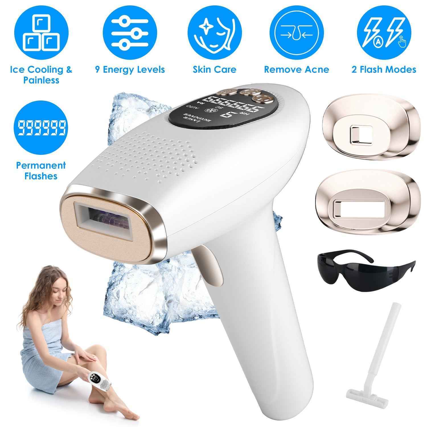 3 In 1 Permanent Laser Hair Removal