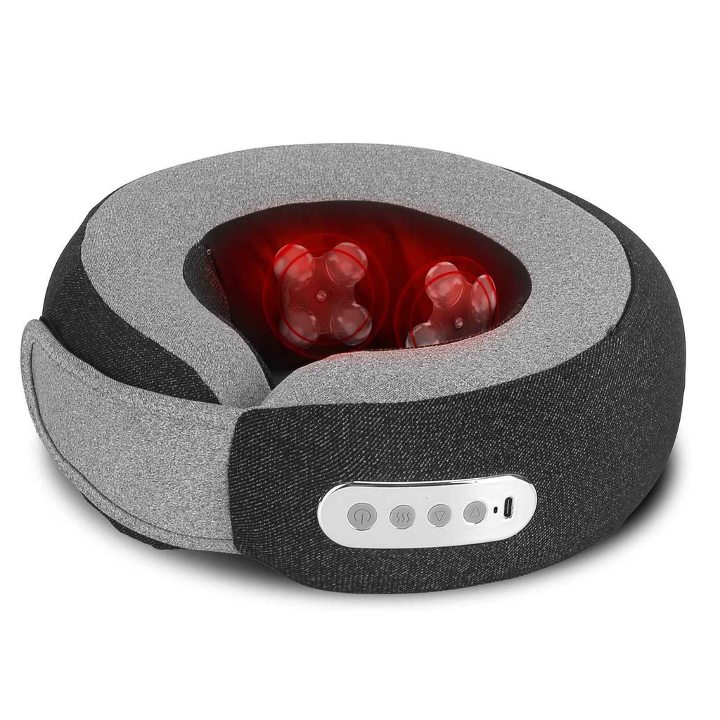 2 In 1 Electric Shiatsu Heating Neck Massager pillow
