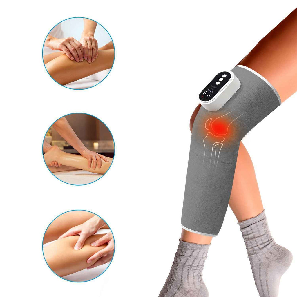 Cordless Heating Air Compression Knee Massager