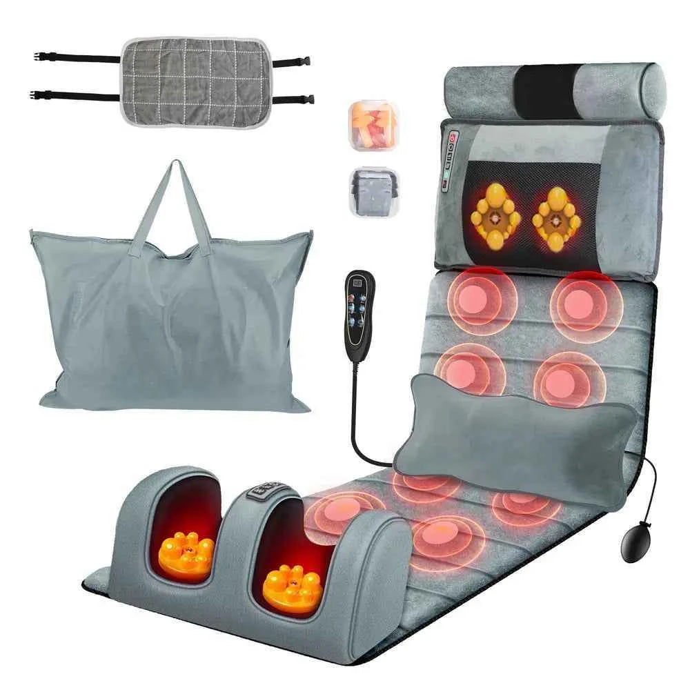 Full Body Electric Heating Massage Mat with Vibration - SYVELYA LABS