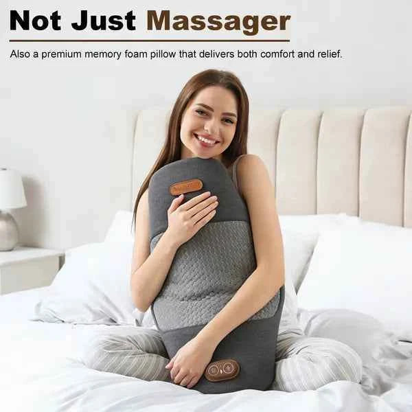 2 in 1 Electric Lower Back Massager Support Pillow