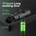 Deep Tissue Percussion Massage Gun - Professional Body Relaxation Device with 8 Heads - SYVELYA LABS