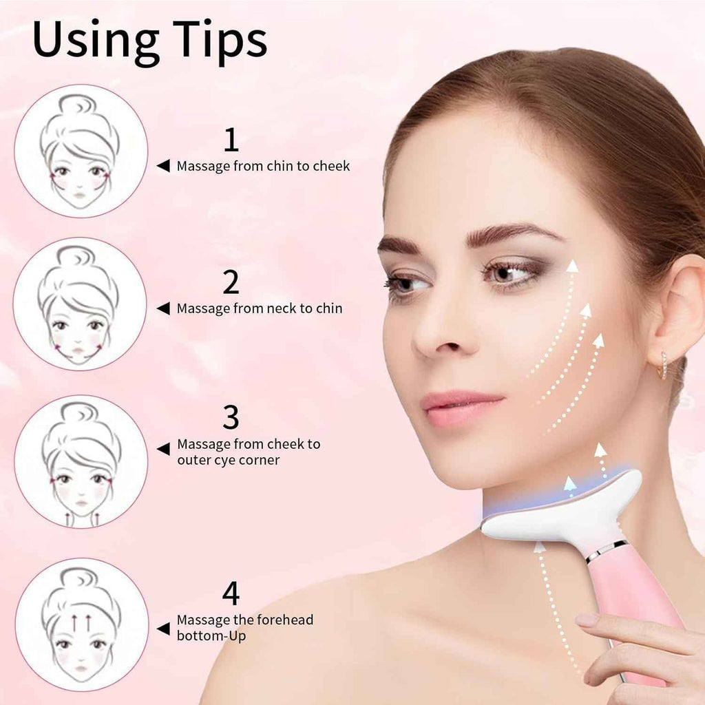 Ultrasonic Face and Neck Sculpting Massager