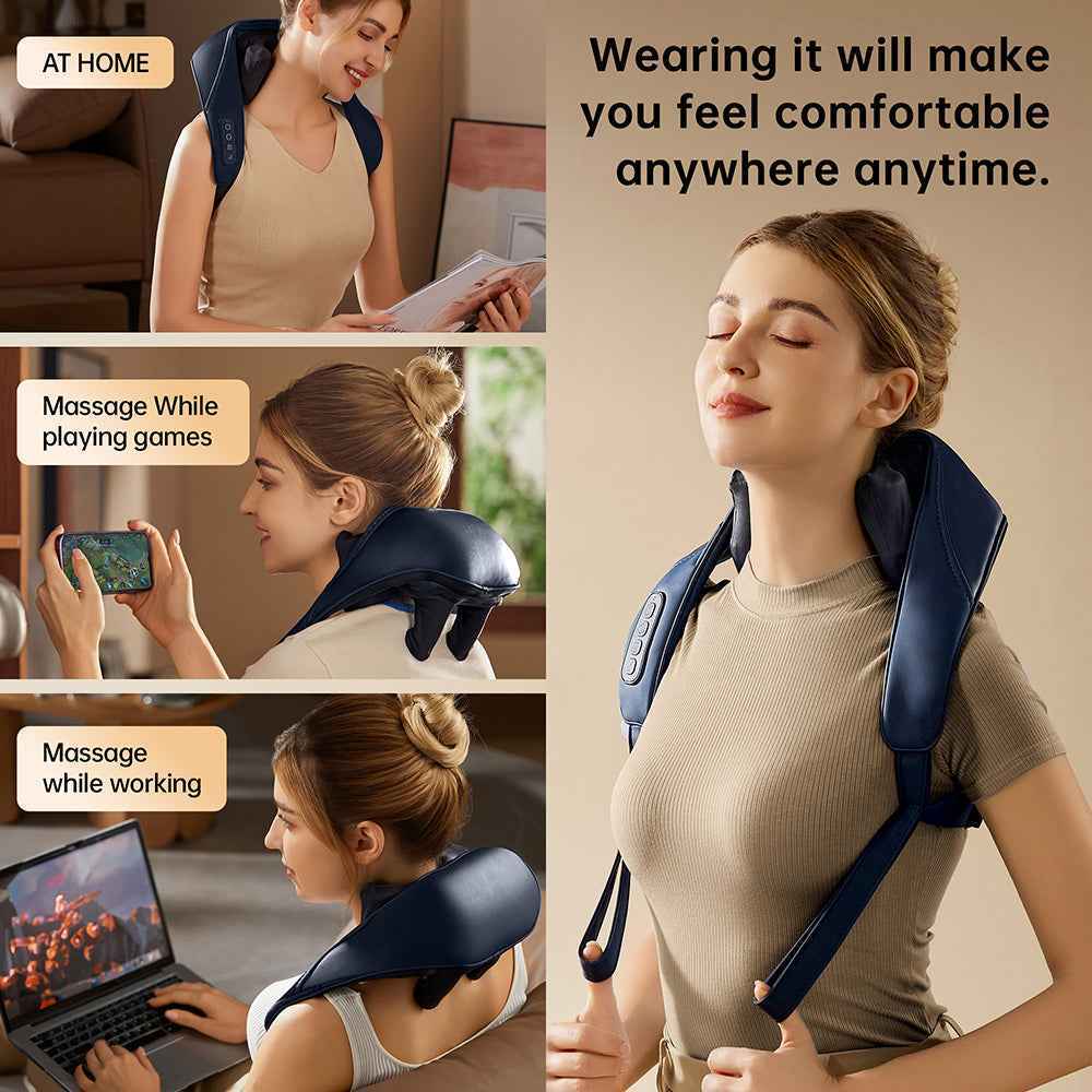 Cordless Shiatsu Neck and Back Massager