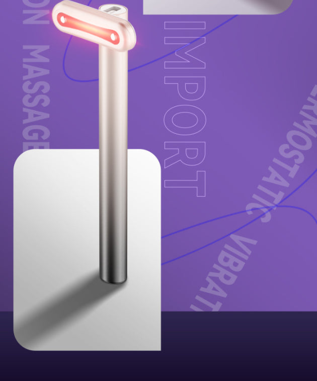 EMS Ultrasonic Heating Under Eye Roller