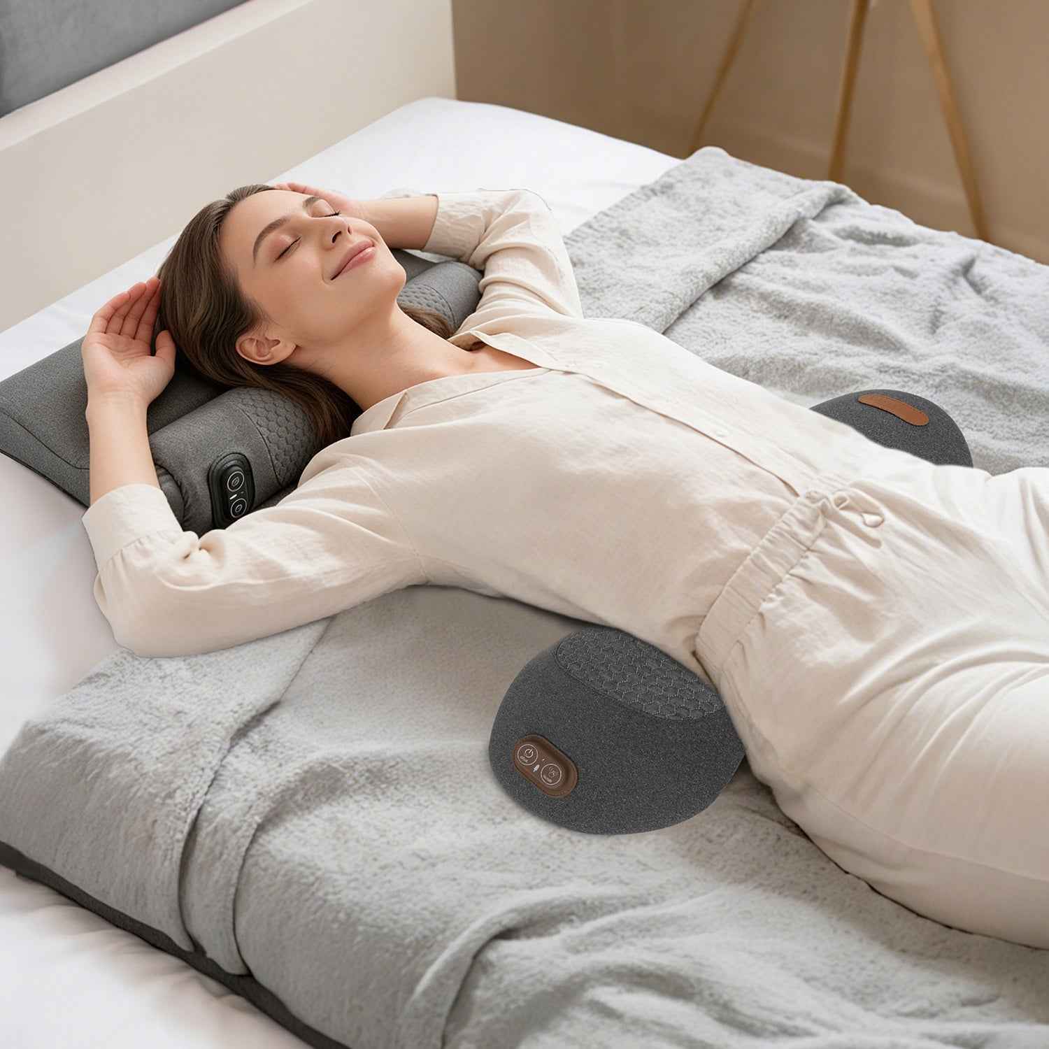 3 In 1 Electric Heating Lumbar Massager