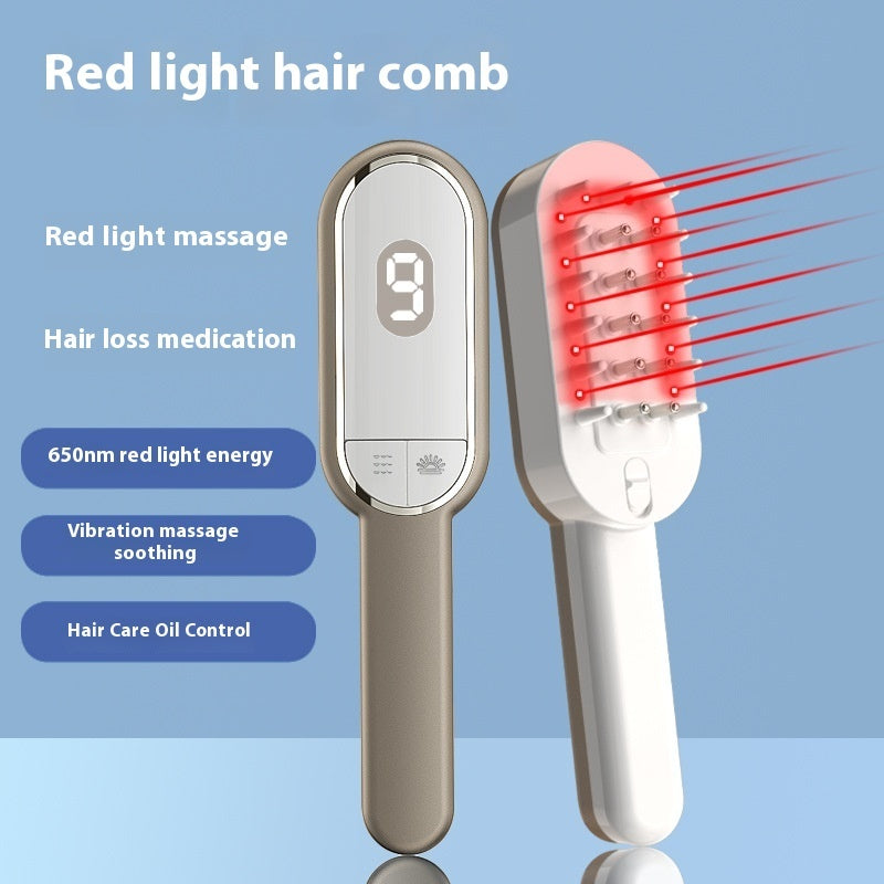 Hair Growth Red Light Massage Comb Scalp Treatment