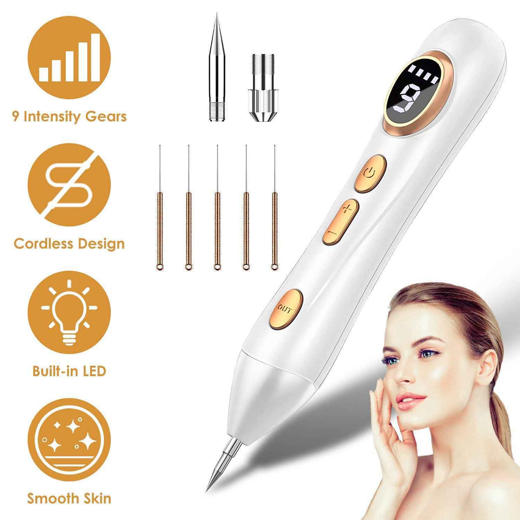 Rechargeable Led Skin Tag Remover Pen 9 Intensity
