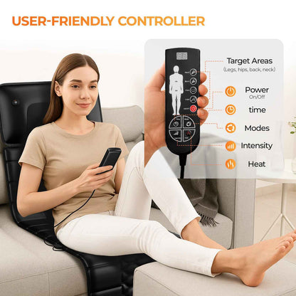 12V Electric Heating Body Massage Cushion