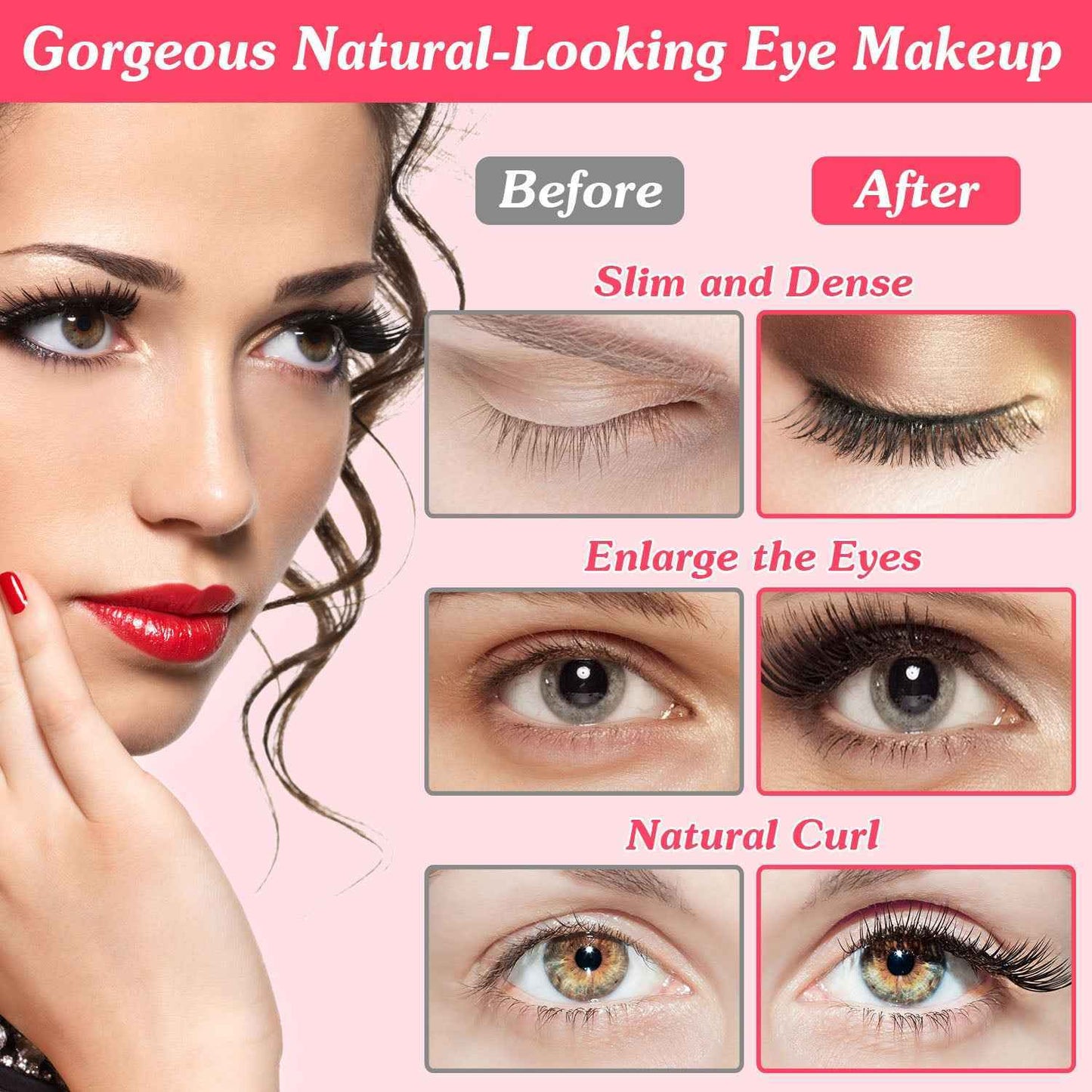 2 In 1 Electric Heating Eyelash Curler