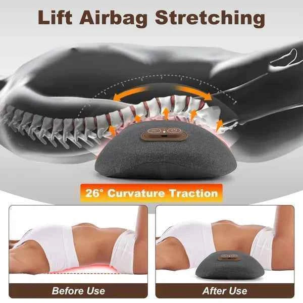 3 In 1 Electric Memory Foam Lumbar Massager
