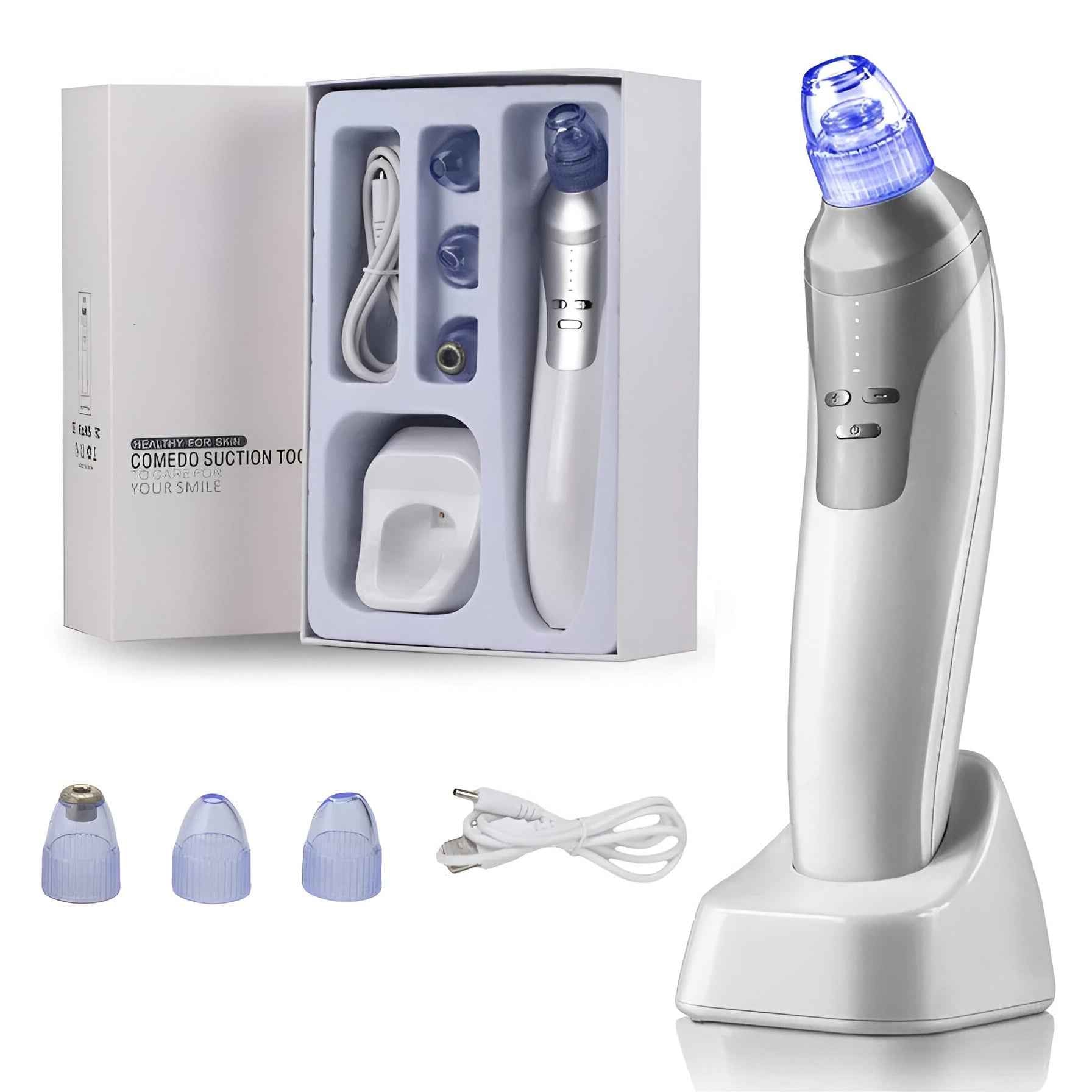 Blackhead Suction Instrument, Electric Blackhead Suction Artifact, Blackhead Removal Instrument, Home Use Beauty Instrument For Sucking Blackheads And Acne - SYVELYA LABS