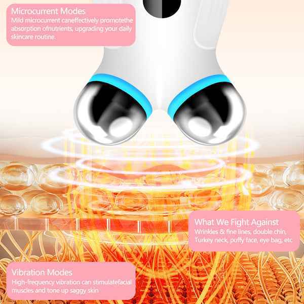 Skin Tightening Firming Rejuvenating Facial Massager