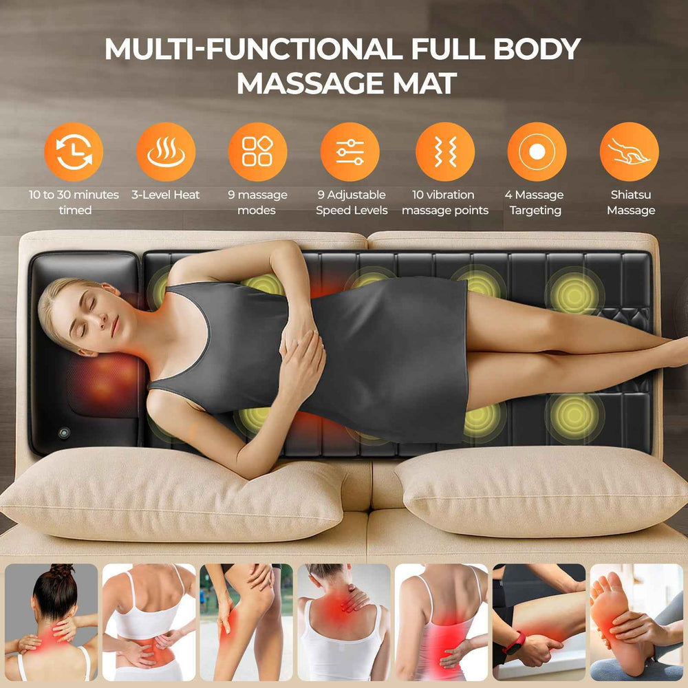 12V Electric Heating Body Massage Cushion