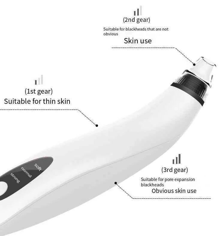 Electric Pore Vacuum Suction Blackhead Remover