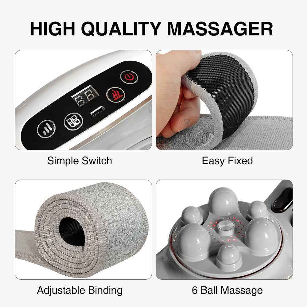 Automatic Heating Abdominal Massager