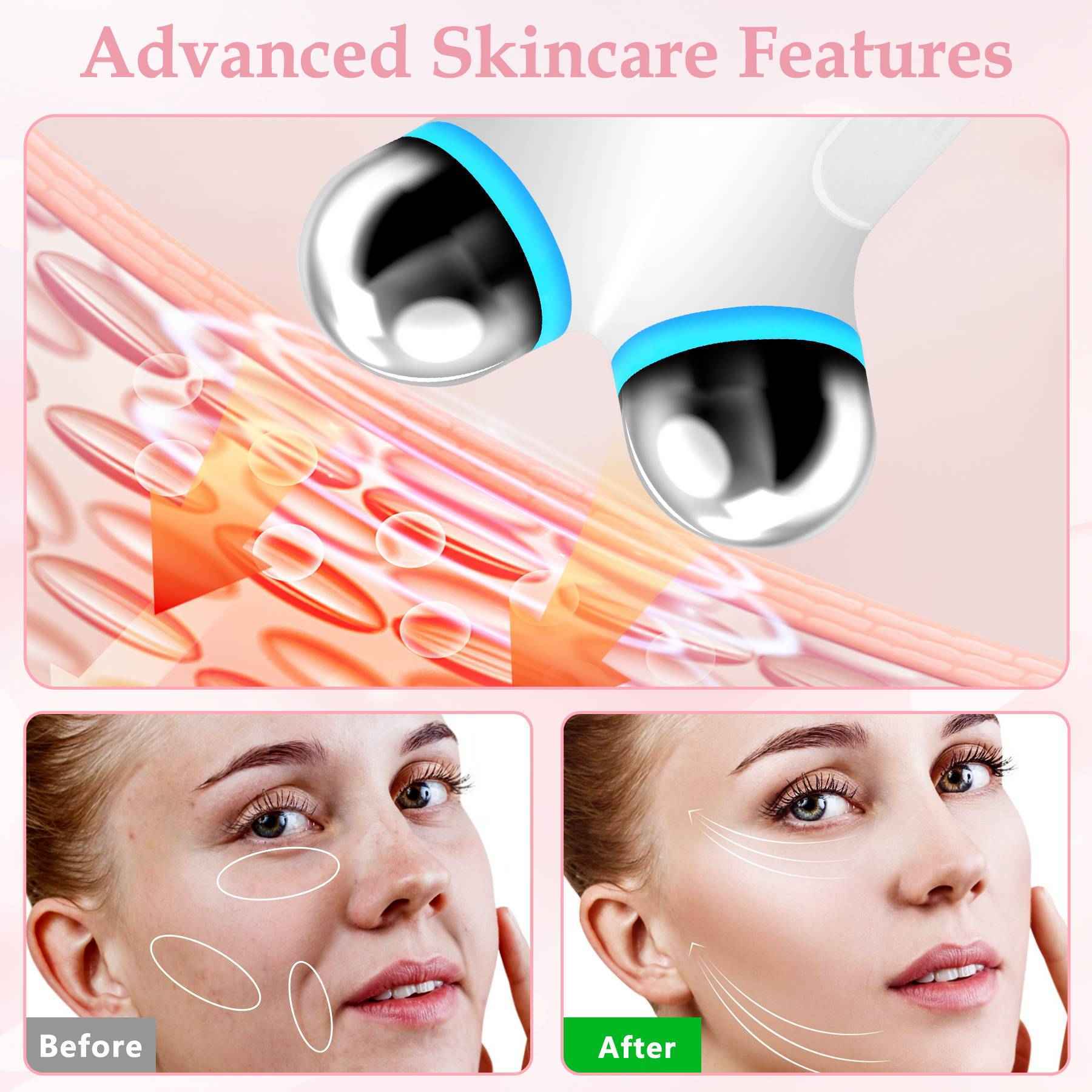 Anti Aging Microcurrent Facial Device
