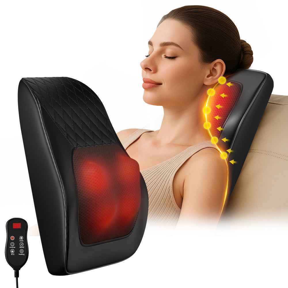 3 Speeds Vibrations Neck Heating Massage Relaxing Pillow