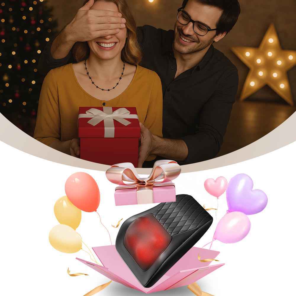 3 Speeds Vibrations Neck Heating Massage Relaxing Pillow