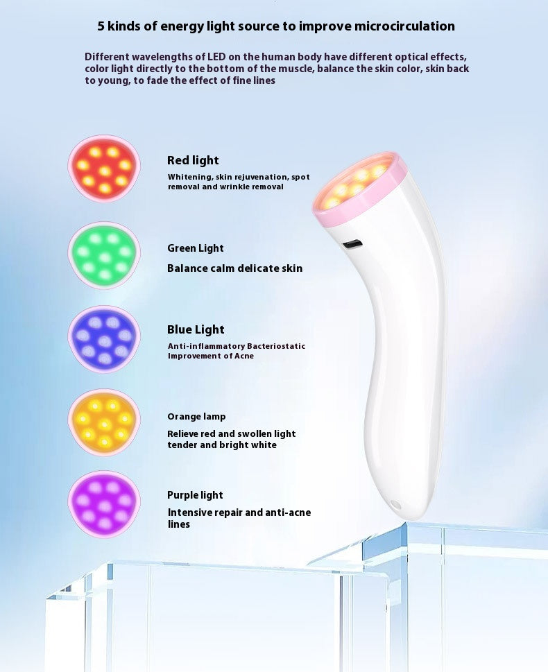 5-Colors LED Light Skin Care Device - SYVELYA LABS