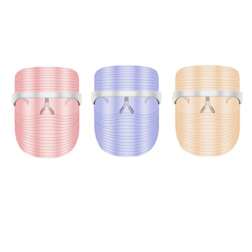 3-Color LED Face Mask for Skin Care Routine - SYVELYA LABS
