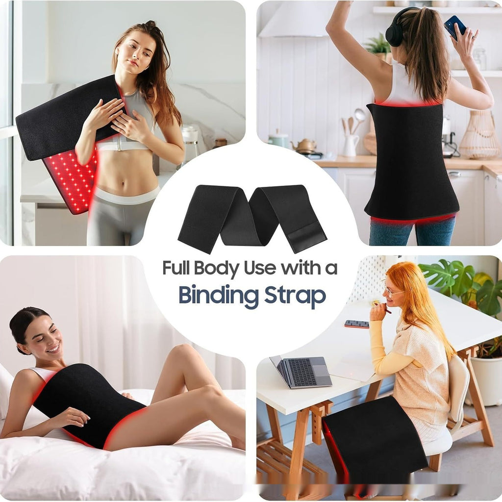 Red Light Therapy Heating Body Pad for Full Body Relief